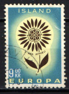 ISLANDA - 1964 - EUROPA UNITA - USATO - Used Stamps