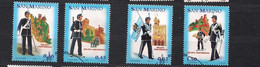 San Marino Saint-Marin 2005 Yvertn° 1991-1994 (°) Oblitéré Used Cote 7 € Uniformes - Gebraucht