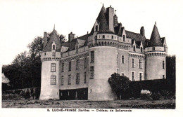 17726  LUCHE PRINGE Château De Gallerande    (2 Scans)  72 - Luche Pringe