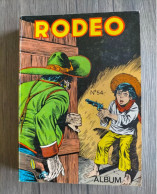 Bd  Album  RODEO   N° 54 Avec N° 283.284.285.286.  Dedans LUG 1975 TEX WILLER  BIEN ++ - Lug & Semic