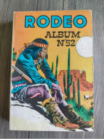 Bd  Album  RODEO   N° 52 Avec N° 275.276.277.278   Dedans LUG 1974  TEX WILLER  MIKI LE RANGER TBE - Lug & Semic