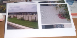 Audregnies , Cimetière Militaire  Anglais + Le Monument 14 - 18 - Quiévrain