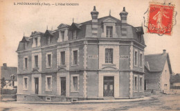 PREVERANGES (Cher) - L'Hôtel Randin - Voyagé (voir 2 Scans) Vve Asmussen, 5 Avenue De Paris, Villejuif 94 - Préveranges