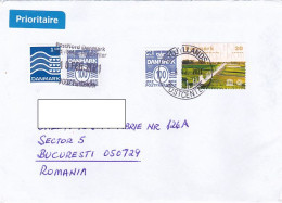 UNESCO HERITAGE, JELLING, FINE STAMPS ON COVER, 2021, DENMARK - Lettres & Documents