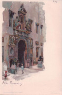 Kley Illustrateur, München Alte Residenz Litho 1898 (951) - Kley