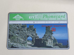 United Kingdom-(BTA121)-HERITAGE-Tintalgel Castle-(208)(100units)(527G38743)price Cataloge3.00£-used+1card Prepiad Free - BT Publicitaire Uitgaven