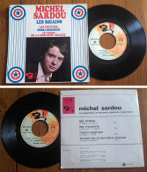 RARE French EP 45t RPM BIEM (7") MICHEL SARDOU «Les Ricains» (1967) - Collector's Editions