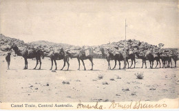 Australie - Camel Train - Central Australia - Caravane De Chameau - Ernest Jean Francis  - Carte Postale Ancienne - Other & Unclassified