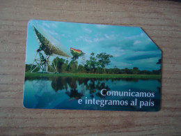 BOLIVIA  USED CARDS OPTICAL  RADAR STATION - Bolivie