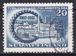 1957. Finland. 50 Of Years Finnish Employers' Federation. Used. Mi. Nr. 481 - Usati