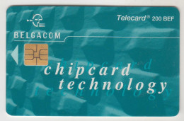 BELGIUM - Chipcard Technology, 200 BEF, Tirage 96.000, Used - Avec Puce