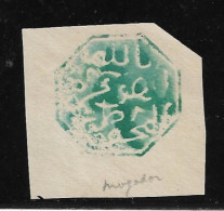 Cachet MAGZEN ESSAOUIRA (MOGADOR) N°9d - Octogonal Vert S/Fragment - 1892 - TTB - Locals & Carriers