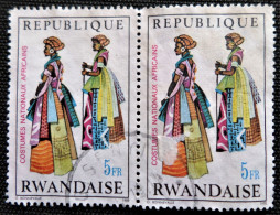 Rwanda 1970 African National Costumes   Stampworld N°  380 - Used Stamps