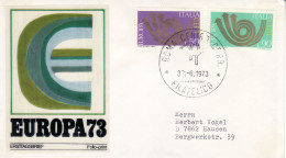 ITALY 1973 EUROPA CEPT FDC - 1973