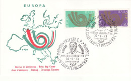 ITALY 1973 EUROPA CEPT FDC - 1973