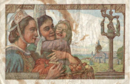 Billet Vingt Francs 1943 - 20 F 1942-1950 ''Pêcheur''