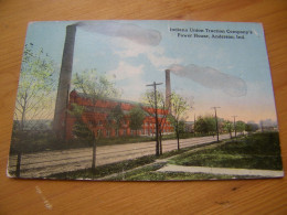 CPA - Amérique - Etats Unis - Anderson - Indiana Union Traction Company's Power House - 1920 - TTB (HC 15) - Anderson