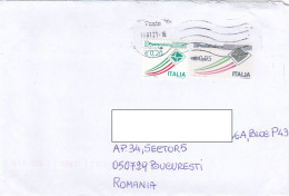 LETTER, FINE STAMPS ON COVER, 2021, ITALY - 2021-...: Gebraucht