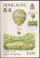 HONG KONG - Aviation à Hong Kong CM - Cartoline Maximum