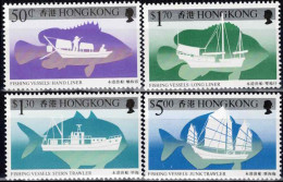 HONG KONG - Bateaux De Pêche - Unused Stamps