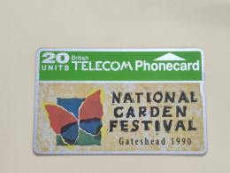 United Kingdom-(BTC014)-GATESHEAD Garden Festival(303)(20units)(021G43168)price Cataloge 5.00£ Used+1card Prepiad Free - BT Commemorative Issues