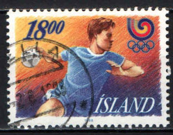 ISLANDA - 1988 - OLIMPIADI DI SEUL - PALLAMANO - USATO - Usados