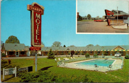 Tennessee Knoxville Sharp's Motel 1968 - Knoxville