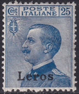 Italy Aegean Lero 1912 Sc 6 Egeo Sa 5 MH* Some Gum Crazing - Aegean (Lero)