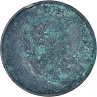 Monnaie, Grande-Bretagne, George III, 1/2 Penny, 1799, B, Cuivre, KM:647 - B. 1/2 Penny