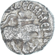 Monnaie, Azes II, Drachme, Ca. 35-12 BC, TB, Argent - Orientales