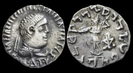 Bactrian Kingdom Apollodotos II AR Drachm - Indian