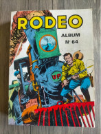 Bd  Album RODEO N° 64 Avec N° 323.324.325.326 Dedans LUG 1978 TEX WILLER  Superbe ETAT - Lug & Semic