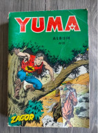 Bd  Album  YUMA  N° 31 Avec N° 121.122.123.124  Dedans LUG 1972 Avec ZAGOR Et Le Petit Ranger - Lug & Semic
