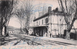 Brignoles -   Gare  -  CPA °J - Brignoles