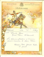TELEGRAM B 13 ( F ) TELEGRAMME Cachet De HERBESTHAL - Telegrammen
