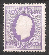 Portugal, 1870/6, # 47d Dent. 13 1/2, Tipo I, MH - Unused Stamps