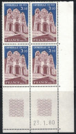 N°2084 - LE PUY - BLOC DE 4 - COIN DATE - 23-1-1980 - COTE 7€50 - 1960-1969