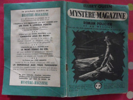 Ellery Queen. Mystère-magazine. Roman Policier N° 38. 1951 - Opta - Ellery Queen Magazine