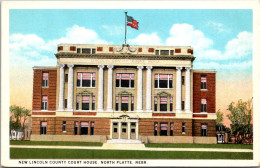 Nebraska North Platte New Lincoln County Court House Curteich - North Platte
