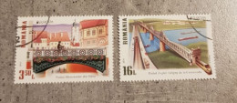 ROMANIA BRIDGES EUROPA SET USED - Gebraucht