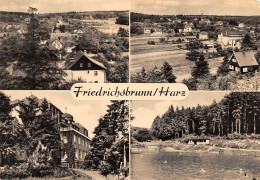 Friedrichsbrunn Kreis Quedlinburg - Sprungschanze, HO-Hotel Zum Ramberg, Sanatorium,,Ernst Thälmann - Quedlinburg