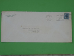 BT1 CANADA BELLE LETTRE 1957 QUEBEC  A PARIS FRANCE ++ AFF. INTERESSANT+++ - Briefe U. Dokumente