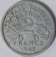 France - 2 Francs 1943, KM# 904.1 (#2472) - 2 Francs