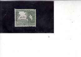 KENIA-UGANDA-TANGANIKA  1954-8 - Yvert  98° - Lilimandgiaro - Vulkanen