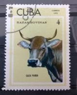 1973, Mi1982 Used, Razas Bovinas, Cuba - Gebraucht