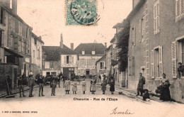 Chaource - La Rue De L'étape - Les Villageois - Chaource