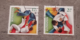 ROMANIA JUDO SET USED - Gebruikt