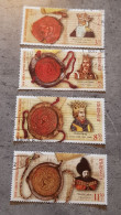 ROMANIA ROMANIAN POSTAL STAMP DAY SET USED - Used Stamps
