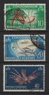 Nouvelles Hébrides - 1965 - Faune Et Flore  -- N° 215 à 217  - Oblit -Used - Oblitérés