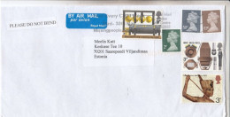 GOOD GB Postal Cover To ESTONIA 2022 - Good Stamped: Tutankhamun ; Telecom - Sin Clasificación